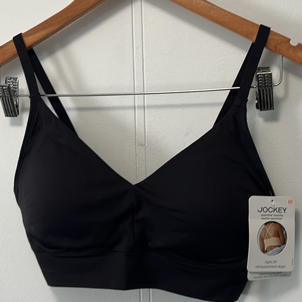 Jockey Seamfree Bralette in Black